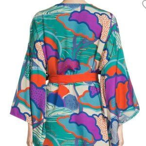 Abstract Print Kimono